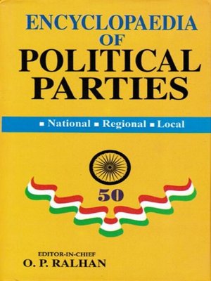 cover image of Encyclopaedia of Political Parties Post-Independence India (Constitution of BJP)
